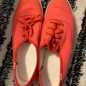 Coral Keds Canvas Sneakers